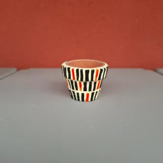 Set 3 vasetti mosaico