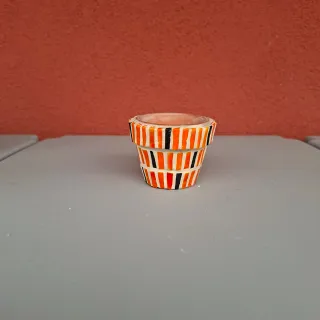 Set 3 vasetti mosaico