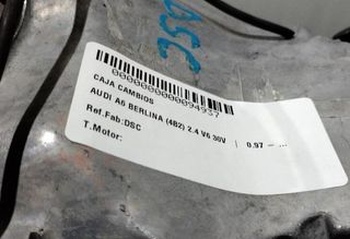94937 caja cambios dsc audi a6 berlina 2.4 v6 30v