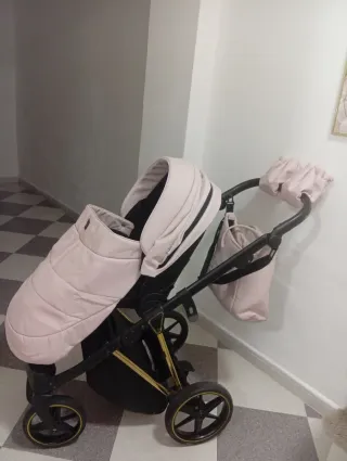Carro de bebé Toral rosa