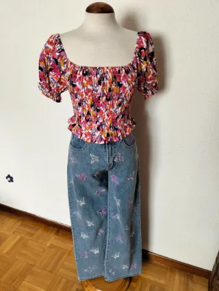 Vestido convertible 3 piezas  estampado floral