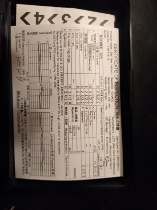 Comparatore a leva Mitutoyo centesimale