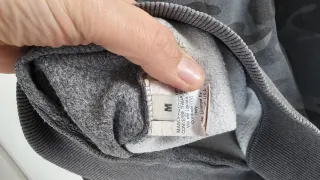 Felpa Converse grigia con stampa