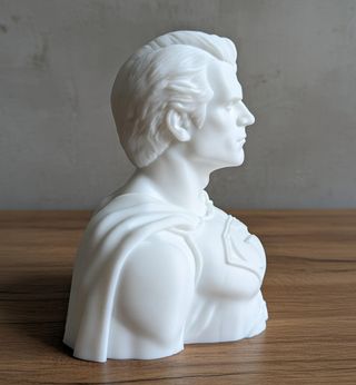 Busto Superman Figura Impresa 3D Colección