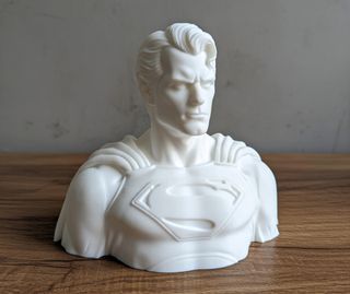 Busto Superman Figura Impresa 3D Colección