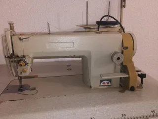 Máquina de coser industrial Alfa plana