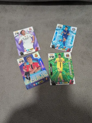Lote 4 Cromos Panini Fútbol