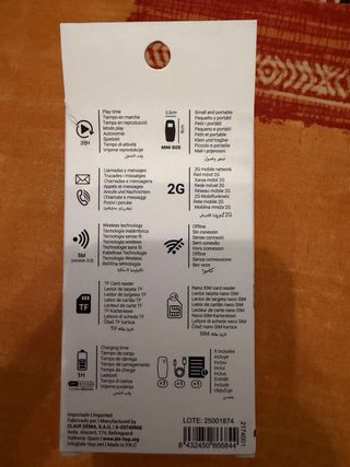 Mini Teléfono nuevo