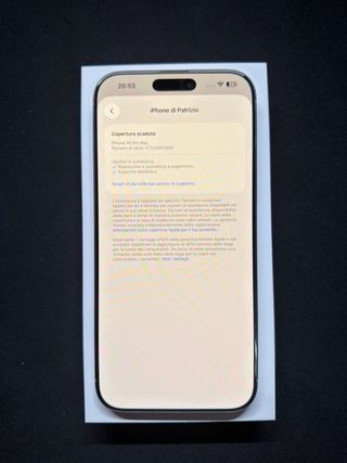 iPhone 16 Pro Max 256GB Titanio