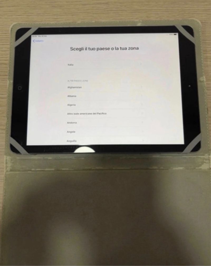 iPad Air 1ª gen 16GB Wi-Fi + Cellular A1475 + Cust