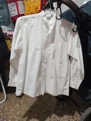 Camisa fallera blanca