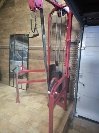 Máquina de poleas Life Fitness. Cable column