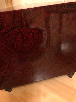 Mueble joyero con 3 cajones pintado