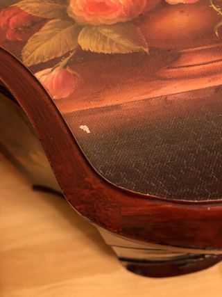 Mueble joyero con 3 cajones pintado