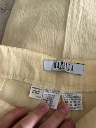 Pantaloni Marella Giallo it 44