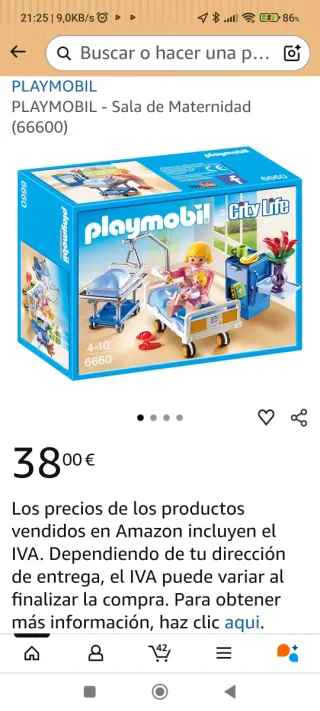 Playmobil Sala Maternità 6660
