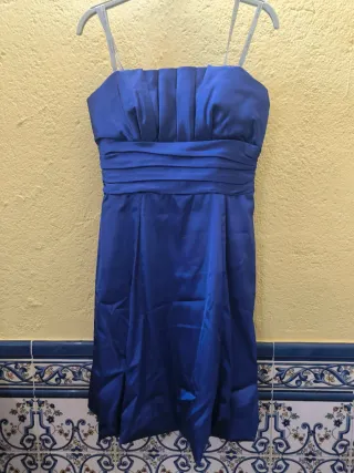 Vestido de fiesta azul