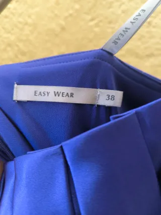 Vestido de fiesta azul