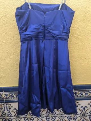 Vestido de fiesta azul