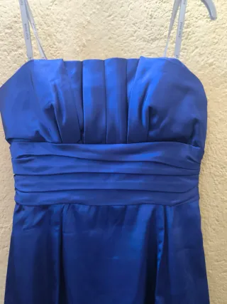 Vestido de fiesta azul
