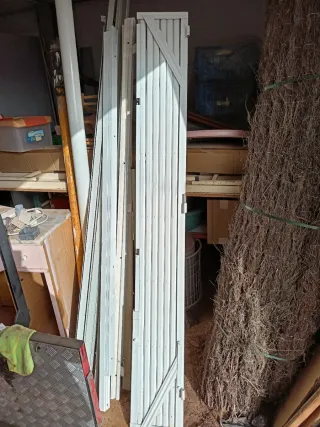 Reja de fuelle plegable