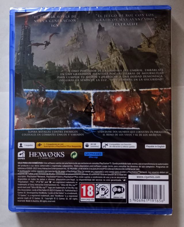 Lords of the Fallen PS5 precintado ES