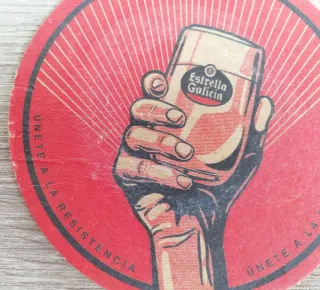 Posavasos Estrella de Galicia (4 unidades)