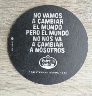 Posavasos Estrella de Galicia (4 unidades)