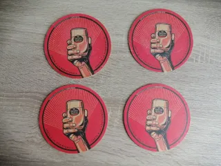 Posavasos Estrella de Galicia (4 unidades)