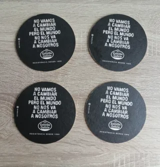 Posavasos Estrella de Galicia (4 unidades)