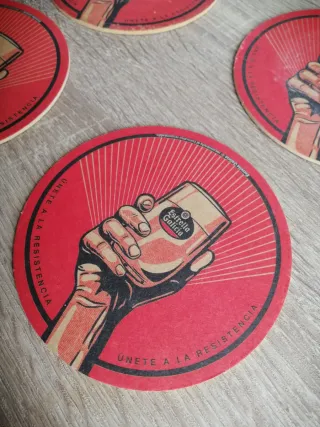 Posavasos Estrella de Galicia (4 unidades)