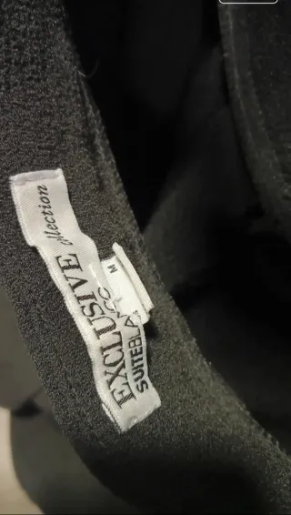 Mono largo negro elegante