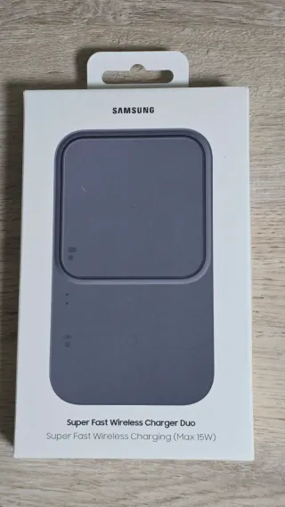 Cargador Inalámbrico Rápido Samsung Duo