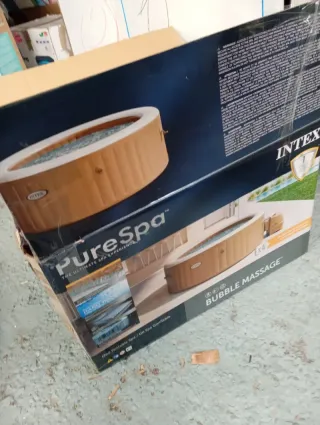 Spa Hinchable Intex 4 Personas Greywood