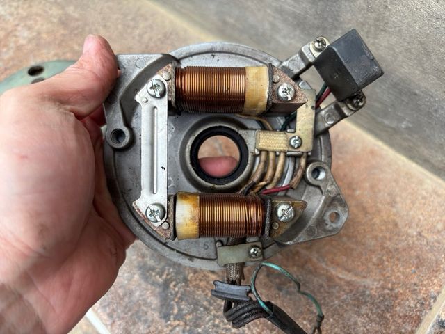 Estator Plato Magnético alternador Yamaha SR 250