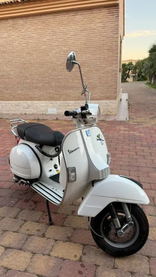 Vespa PX150 Blanca Manual