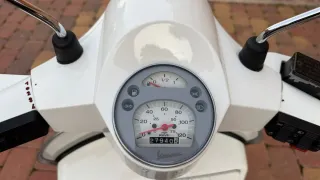 Vespa PX150 Blanca Manual
