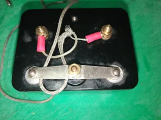 Probador de baterías vintage polímero baquelita