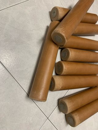 Patas de madera para somier (10 unidades)