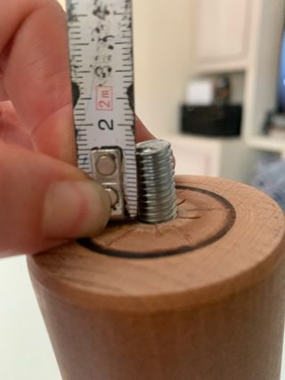 Patas de madera para somier (10 unidades)