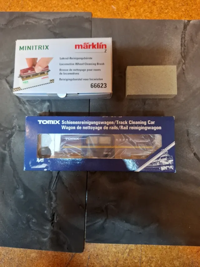 Set Mantenimiento Locomotora y Rieles Marklin Tomi