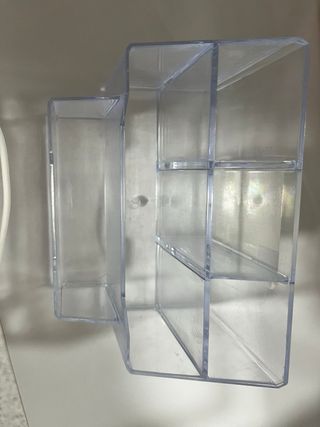 Organizador de escritorio transparente