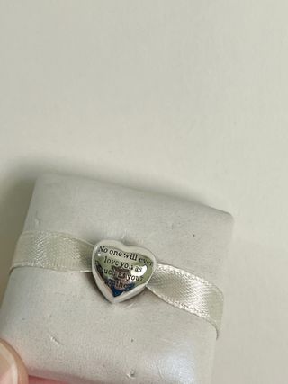 Charm Mamma e Figlia Cuore Argento 925