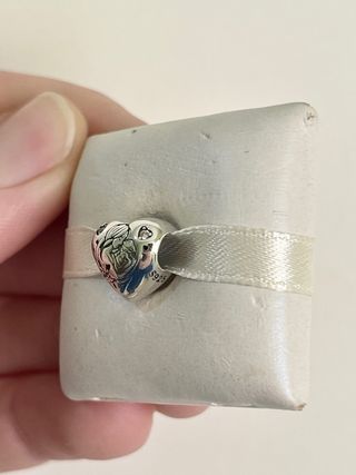 Charm Mamma e Figlia Cuore Argento 925