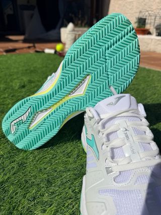 Zapatillas Padel Joma Mujer Blancas Turquesa