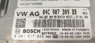 04c907309bb centralita volkswagen polo 1904974