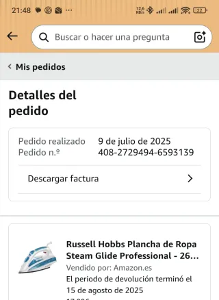 Plancha Russell Hobbs