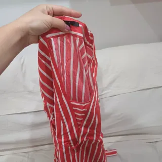 Camisa rayas rojas y blancas Talla S/M