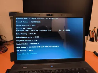 Compaq Presario C700 Notebook PC