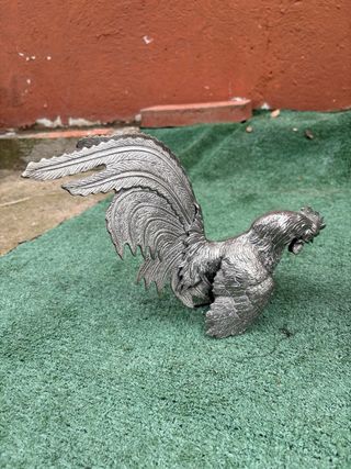 Pareja Gallos Antiguos de Pelea